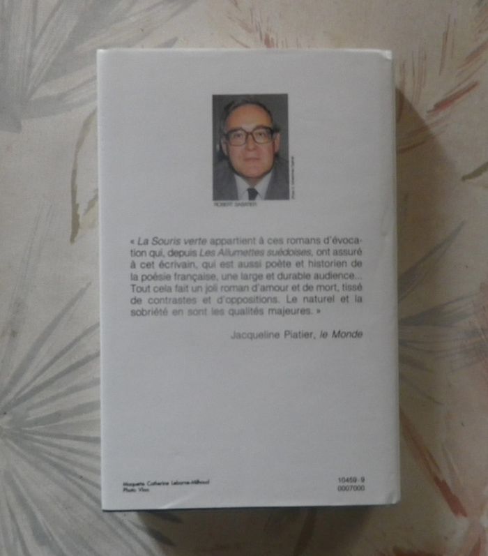 La souris verte de Robert Sabatier Ed. France Loisirs - photo numéro 2