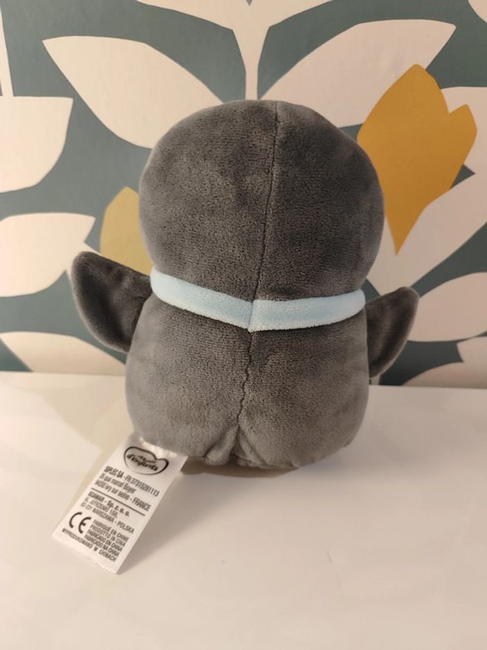 Peluche doudou pingouin mots d'enfants - photo numéro 3