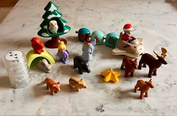 Paysage de noel playmobil 