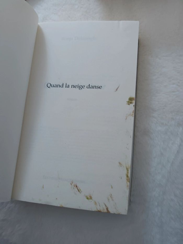 Livre Quand La Neige Danse de Sonja Delzongle - photo numéro 7