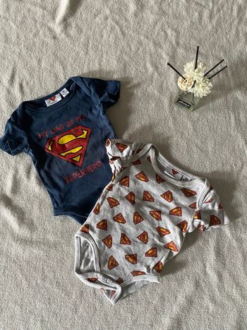 Lot de 2 bodys bébé garçon 