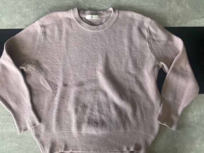 Pull chaud rose pale TU
