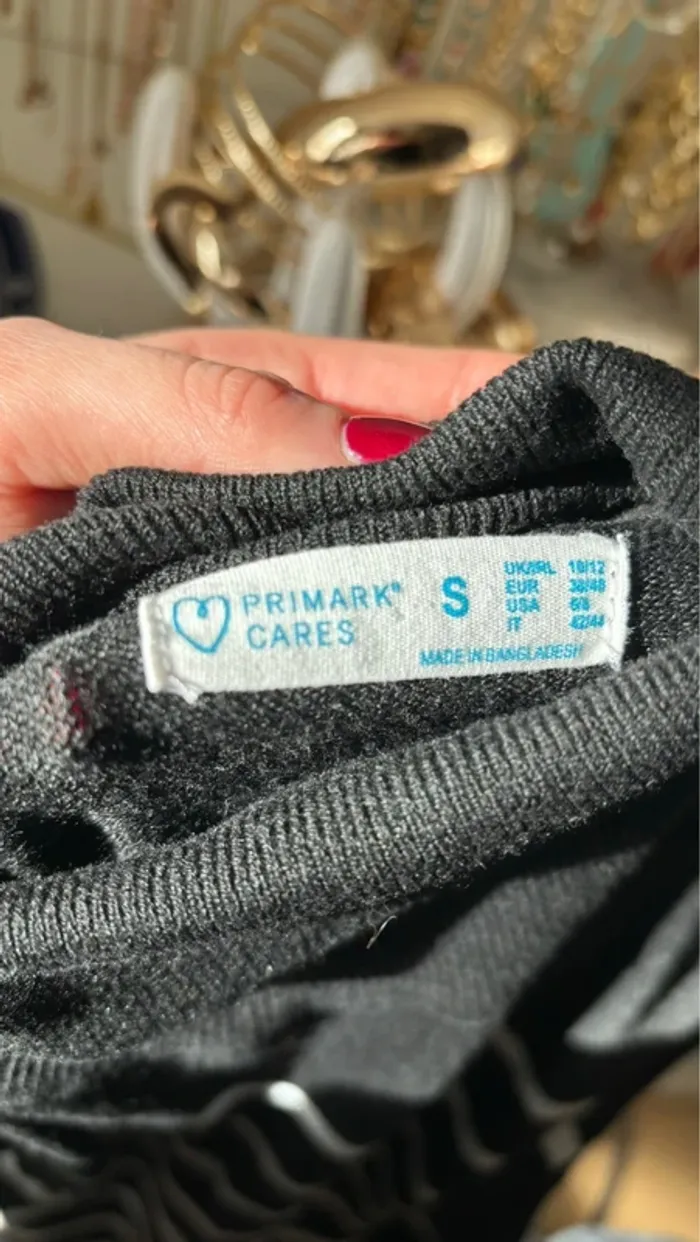 Pull fin col roulé rayures - photo numéro 3