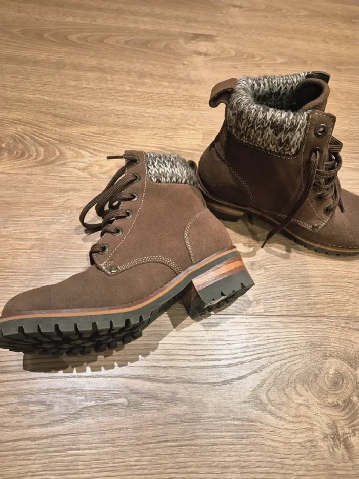 Bottines marron 37,5 neuves - photo numéro 6