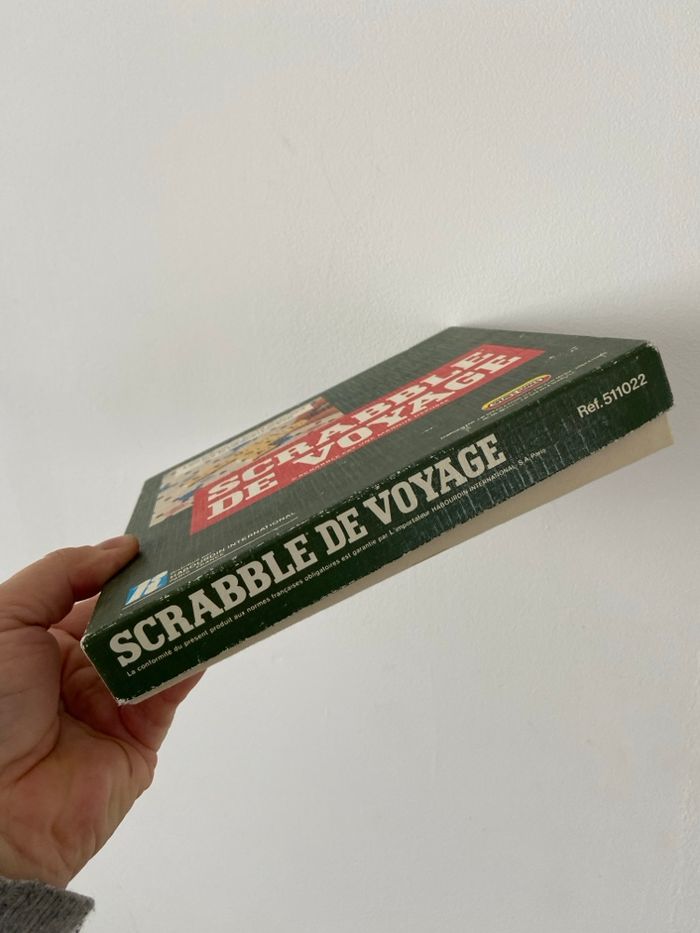 Scrabble de Voyage Vintage – Spear’s Games 1983 – Compact - photo numéro 3
