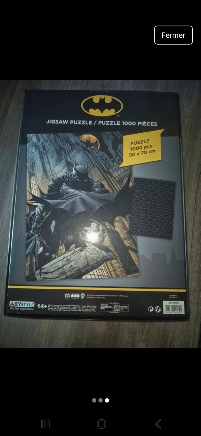 Puzzle batman - photo numéro 3