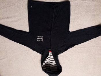 Sweat zippé bleu marine Obaïbi (réf perso H16)(familleac72)