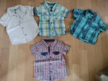 Chemise été  garçon 6 mois