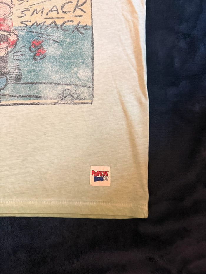 BoB – Tee-shirt "Popeye" vert olive, taille S - photo numéro 4