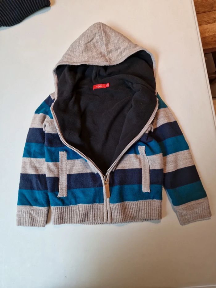 Veste doublé polaire garçon - photo numéro 2