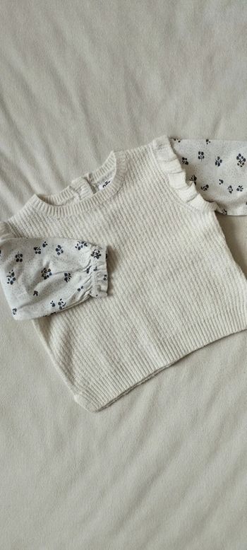 Pull chemise léger 12 Mois