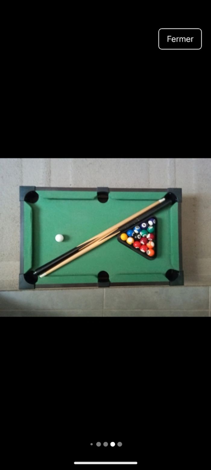 Mini billard - photo numéro 9