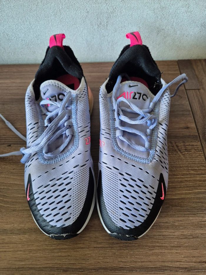 Nike air max 270 beurre purple violet - photo numéro 3