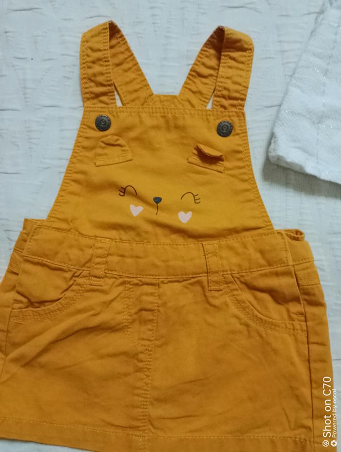 Kiabi lot 2 robes chat hello argenté 3 mois - photo numéro 4