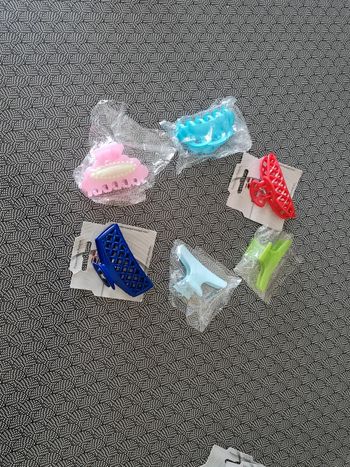 Lot de 6 pinces à cheveux