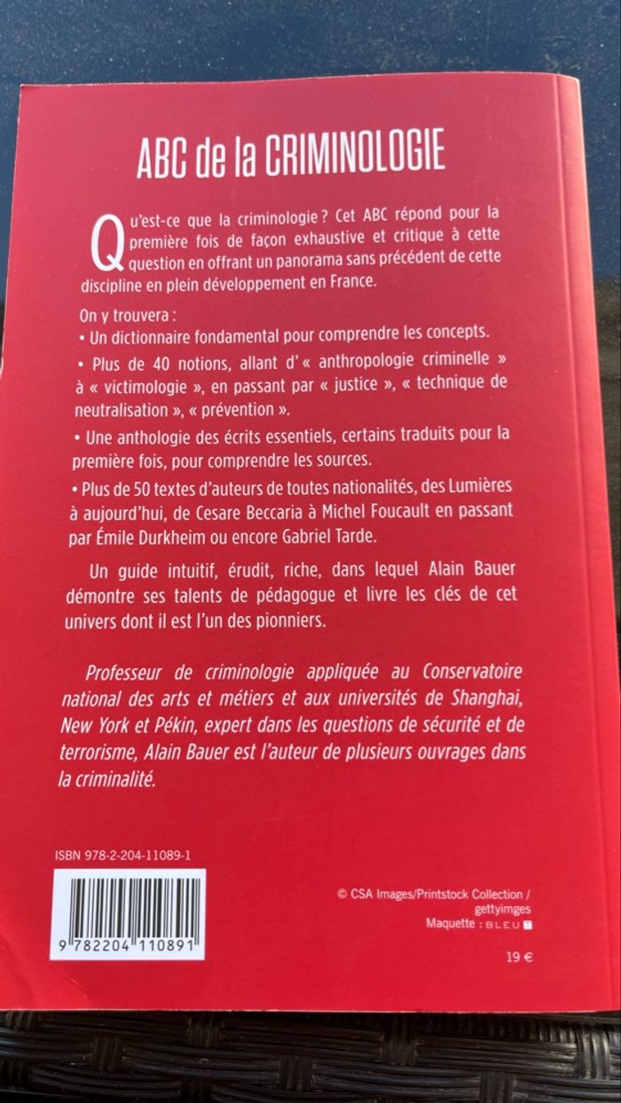Livre ABC de la criminologie - photo numéro 2