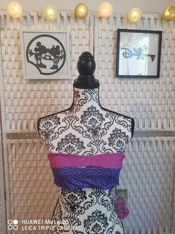 💕Jolie haut de maillot de bain bandeau sans armatures benetton femme TL / 40 💕