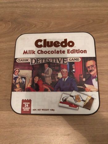 Jeu cluedo en chocolat