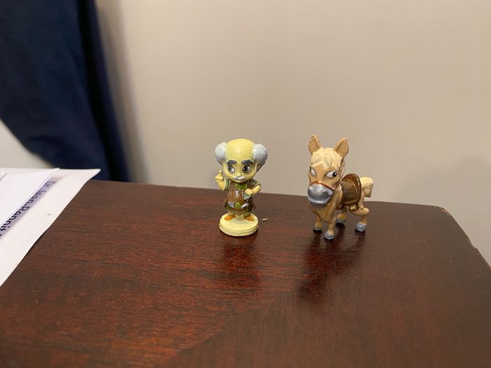 Figurine Maurice et philibert la belle et la bête