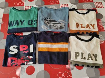 Lot de 6 pulls