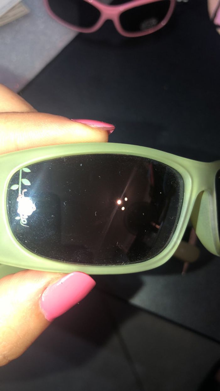 Lunette de soleil garçon kaki