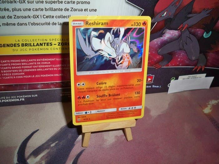 Pokémon - Reshiram (SLG 14) - 14/73 légendes brillantes - holo rare
