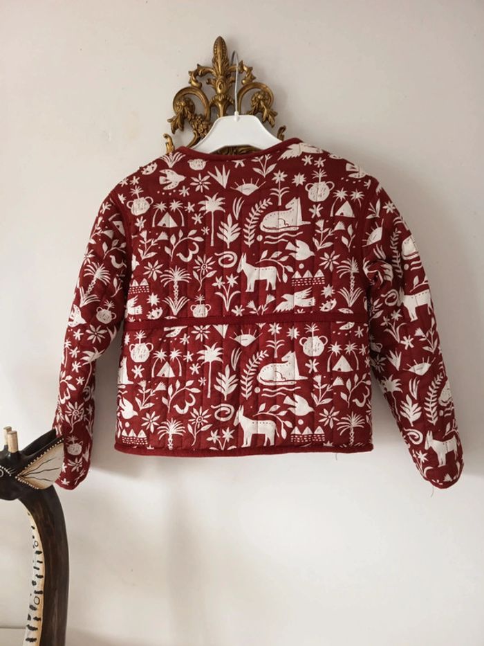 Veste matelassée motifs égyptien - photo numéro 4