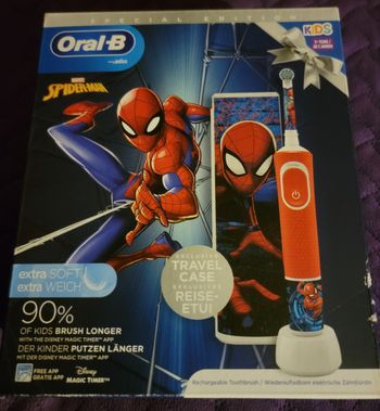 Brosse à dents Marwel spiderman