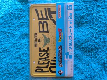 Plaque métal Dragon Ball Z – Ichiban Kuji – Lot E – Officielle Import Japon