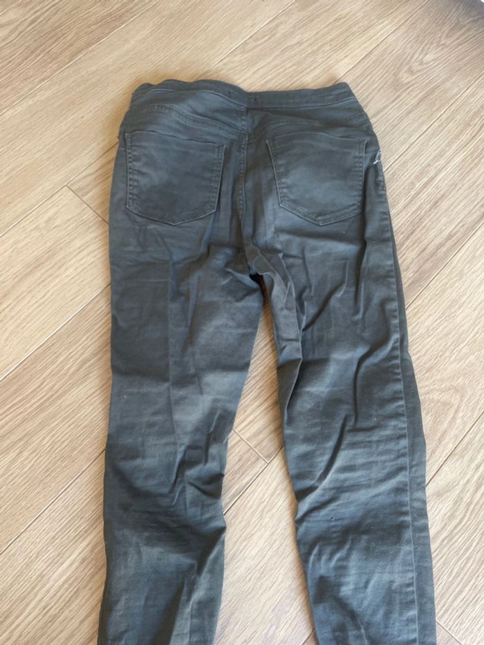 Pantalon kaki grossesse maternité taille 36 slim kiabi - photo numéro 4
