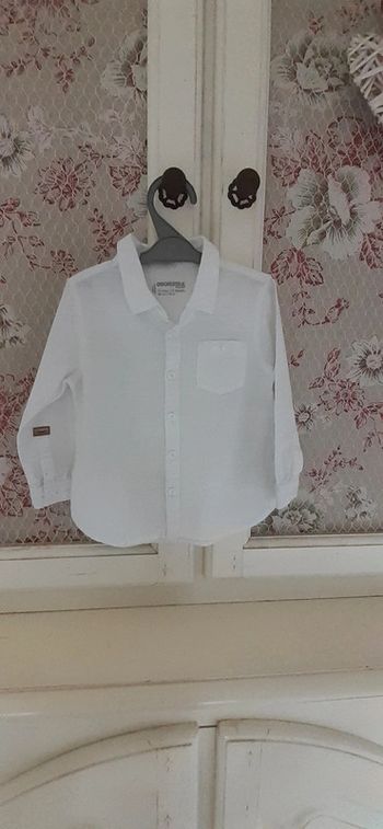 Chemise blanc Orchestra 2 ans 86 cm