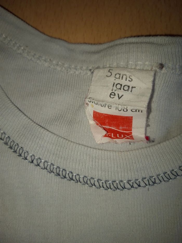 Maillot de corps 5 ans - photo numéro 4