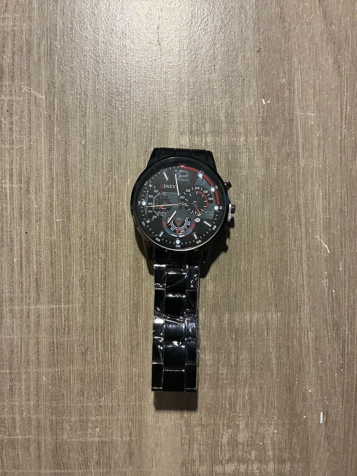 Montre Geneva noire 🕰️ - photo numéro 3