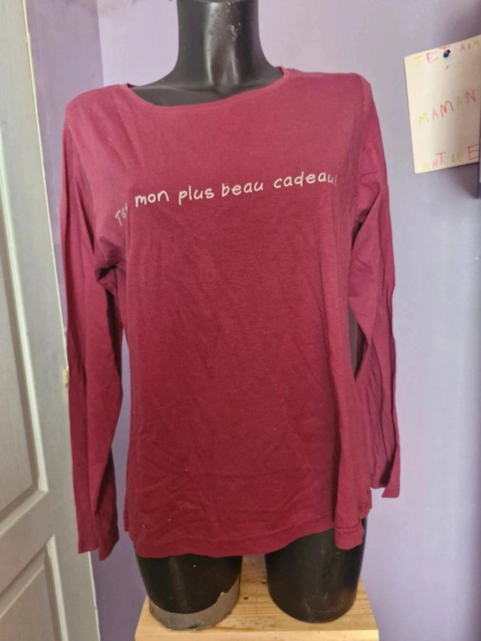 Hait manches longues neuf femme taille 4 - photo numéro 2