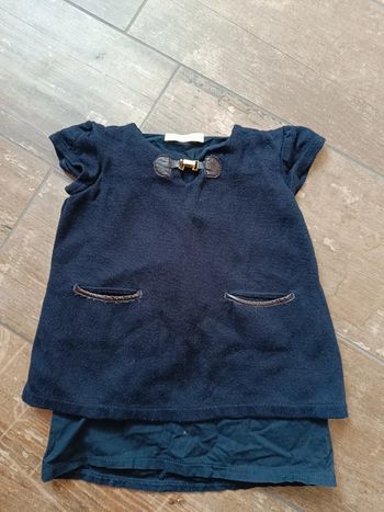 Tunique/ robe courte Fille 5/6 ans Zara Baby