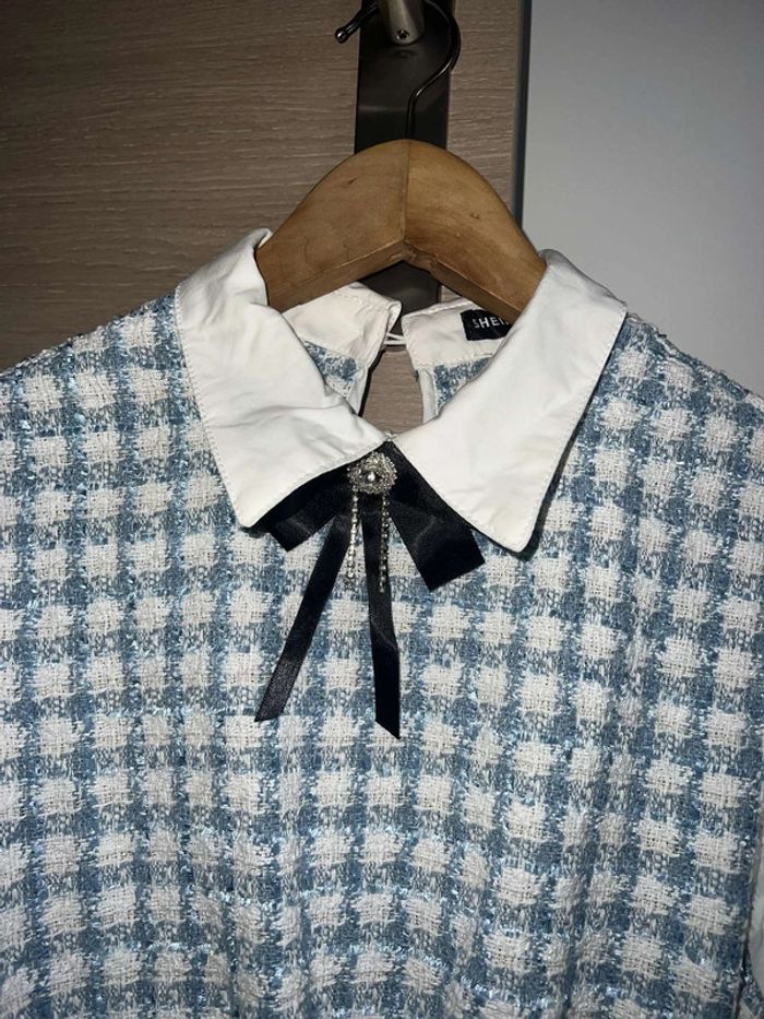 Robe 2 En 1 À Carreaux - photo numéro 3