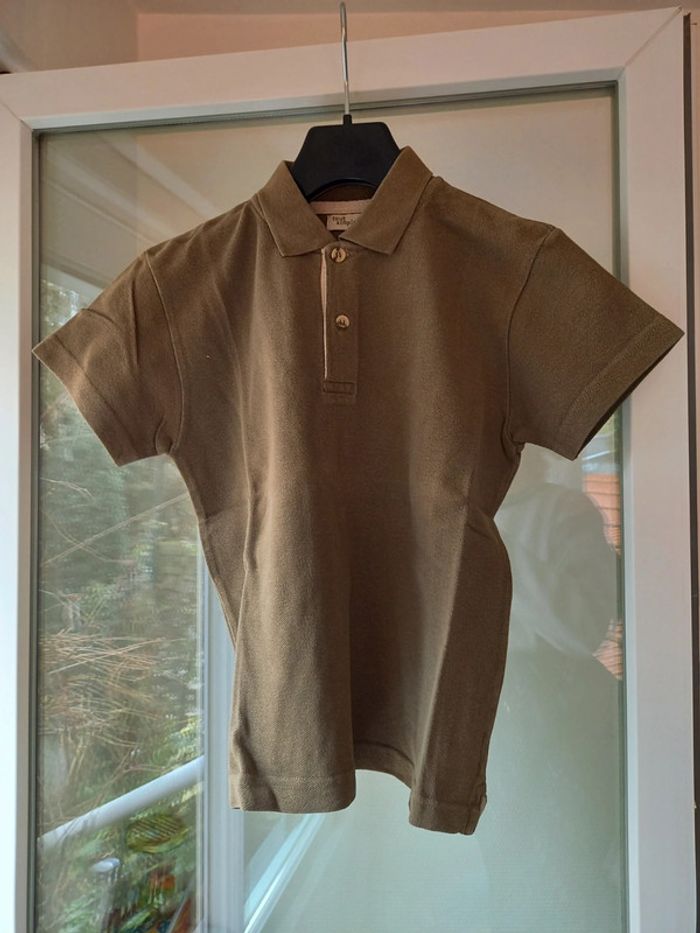 Polo kaki marron vintage