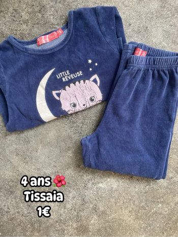 Pyjama 🌺 4 ans 🌺 Tissaia