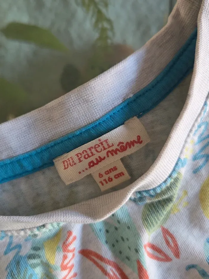 Tee shirt Pareil au meme taille 6ans - photo numéro 3