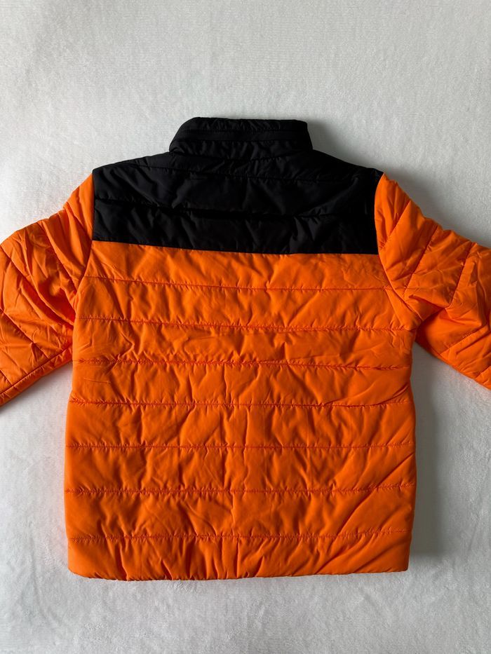 Doudoune Lacoste d'hiver pour homme noir et orange neuve Taille 48 ( S-M ) - photo numéro 5