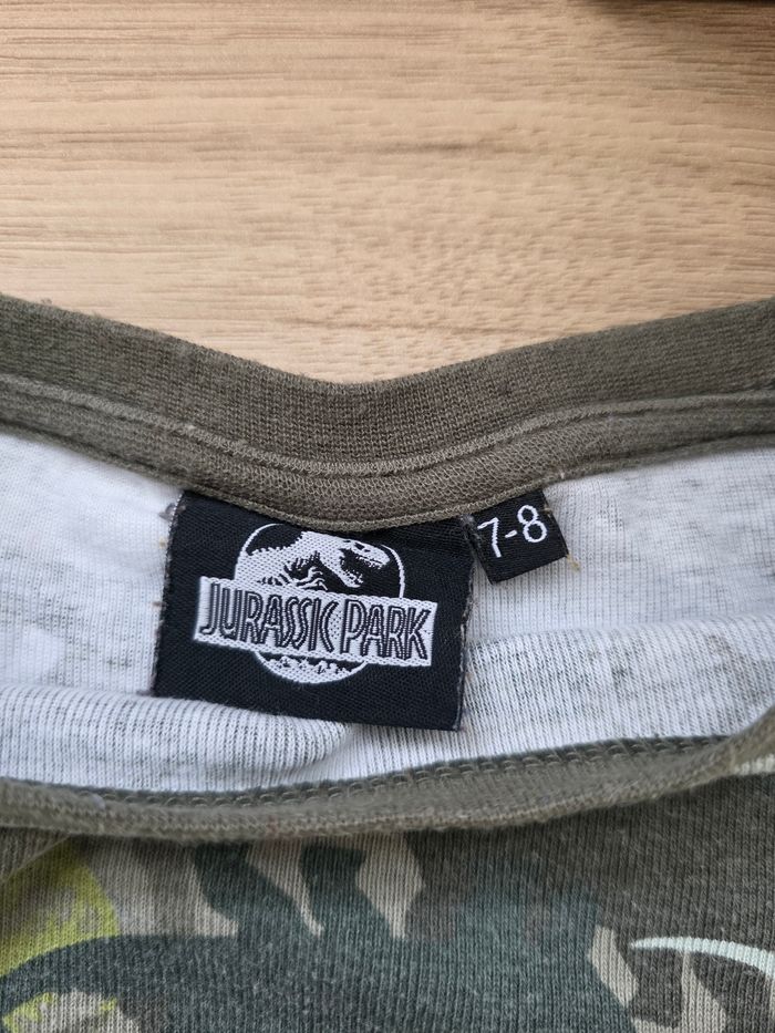 PYJAMA 2 PIÈCES GARÇON JURASSIC PARK TAILLE 7/8ANS - photo numéro 3