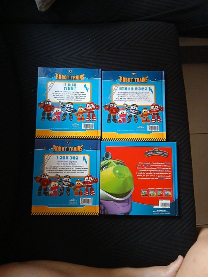 Livre robot trains ou chuchinggton - photo numéro 2