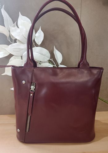 Sac en cuir -Patrick Blanc-
