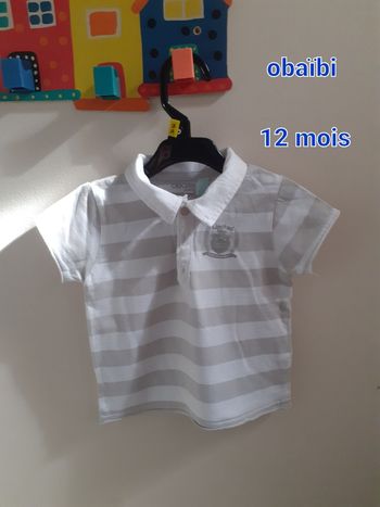 Polo obaïbi manches courtes