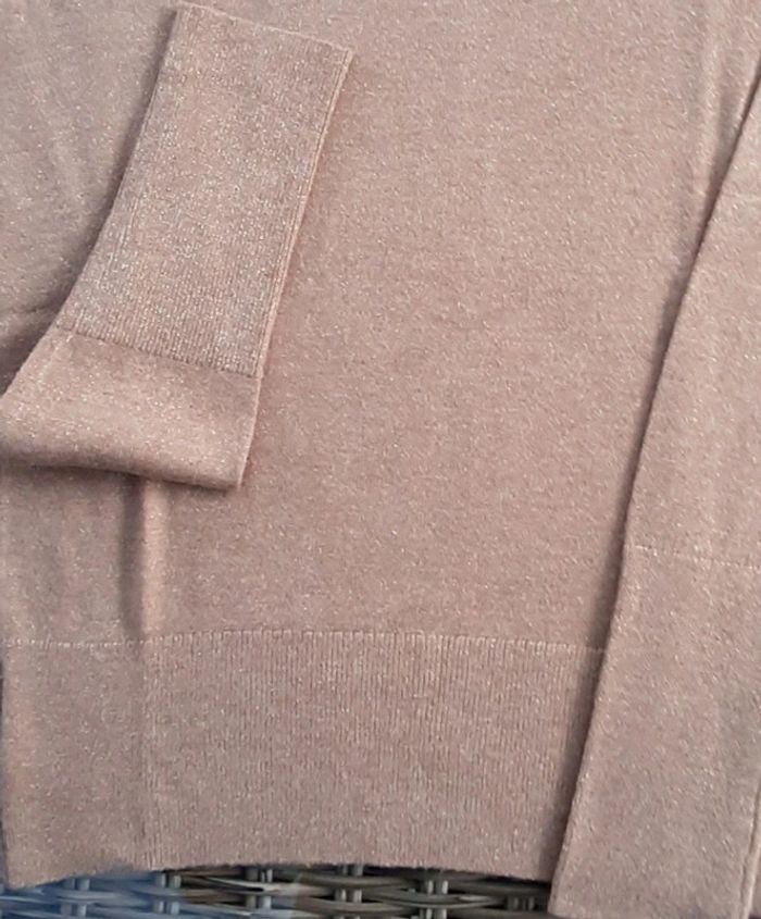 Pull rose doré H&M - photo numéro 2