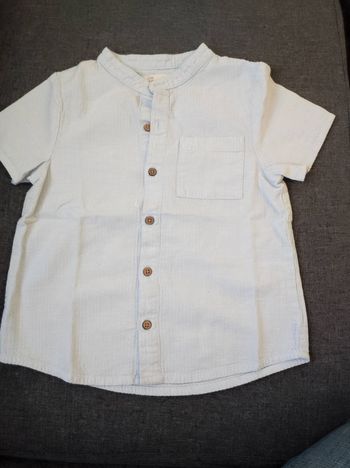 Chemise col mao 6 ans