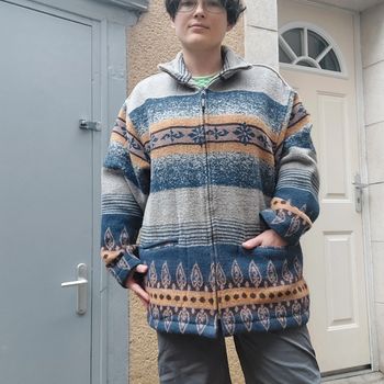 Magnifique veste Vintage Teddy Smith L homme