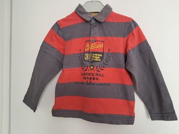 Polo manche longue 4 ans