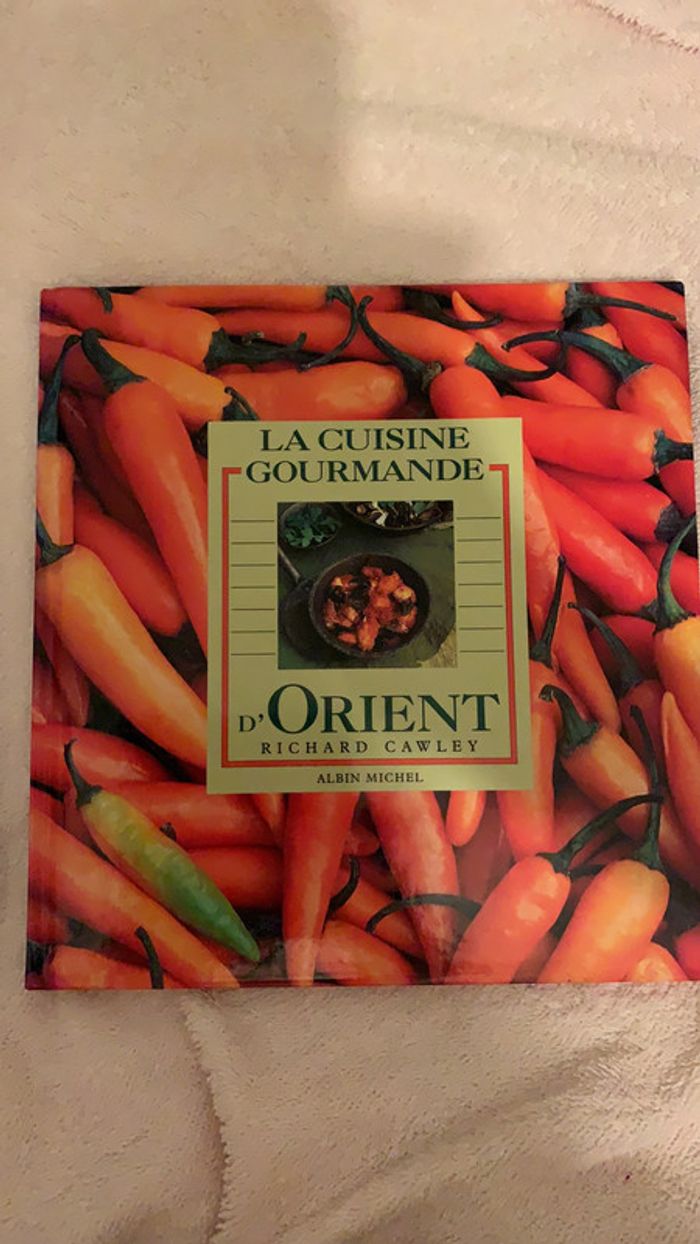 Livre de recettes « la cuisine gourmande d’orient »