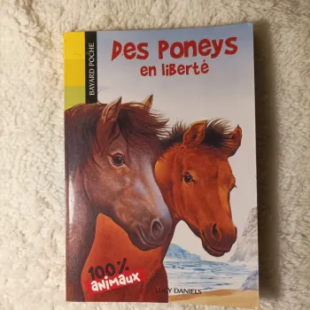 Livre Des poneys en liberté de Lucy Daniels🌷